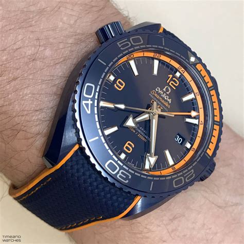 omega seamaster planet ocean big blue ceramic price